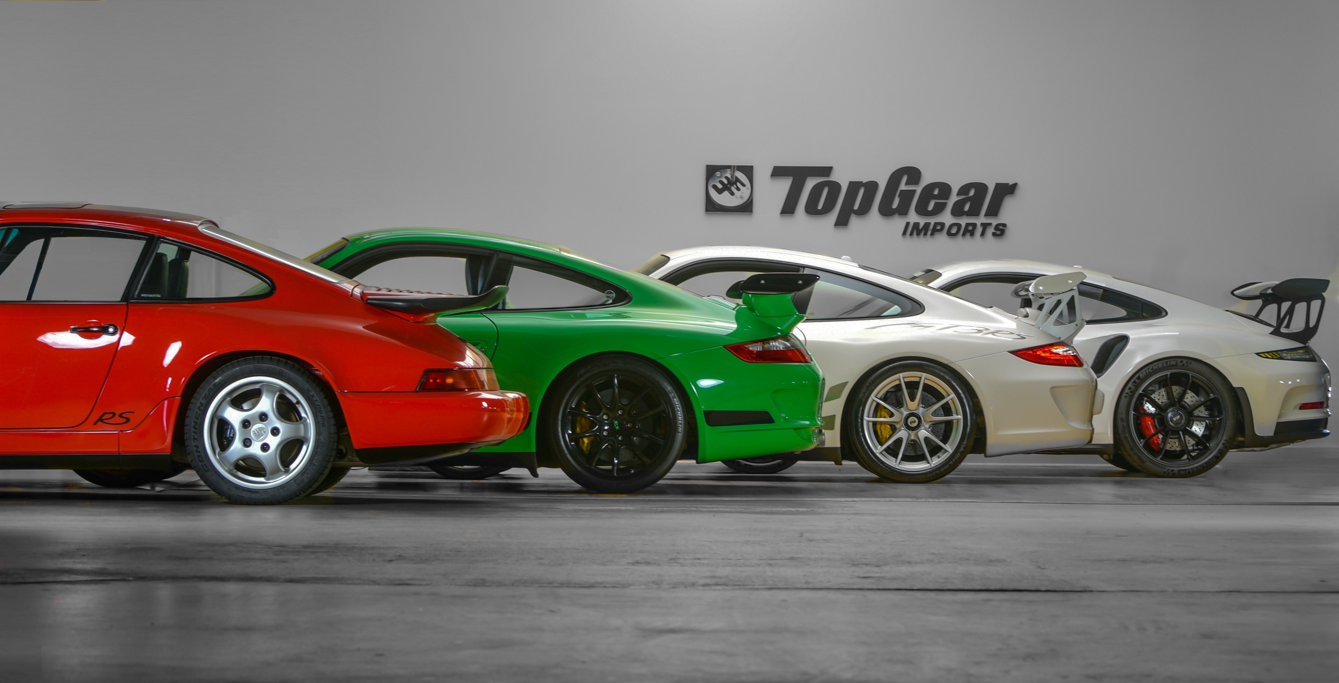 Ausgewählte Porsche Klassiker im TopGear Imports Showroom